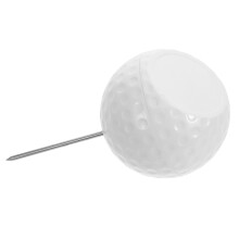 Golfbal markeerder plastic met roestvrijstalen