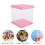 4Stk Kuchenverpackungsbox Transparenter Kuchenbehälter 3