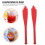 2 einmachwerkzeuge set mit magnetisch deckelheber, rot 8