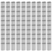100 aluminium krimphulsjes voor draadkabelbevestigingen