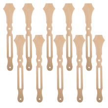 10 -fächergriffe, runde bastelstäbe für diy-fächer