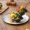 2 Servierplatten, Grillteller, Behälter für 9