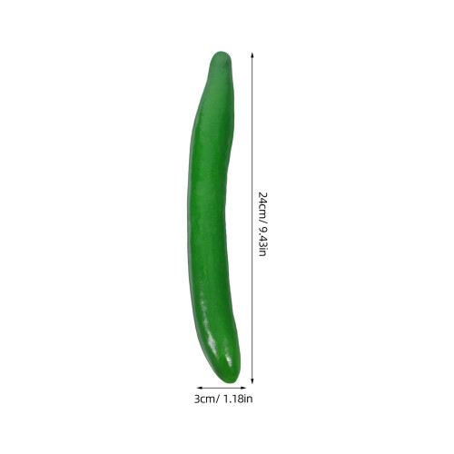 6- . Gurken-Modelle, Imitationsgemüse, Simulationsmodelle, Fotoprop 1