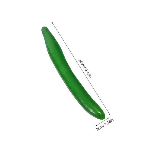 6- . Gurken-Modelle, Imitationsgemüse, Simulationsmodelle, Fotoprop 2
