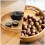 1 portables bambustablett für , kuchen, zu hause 4