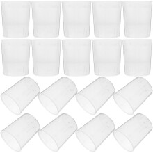 50 100 ml transparente kunststoff-messbecher mit