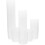 50 100 ml transparente kunststoff-messbecher mit 9