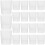 50 100 ml transparente kunststoff-messbecher mit 6