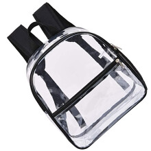 kleiner transparenter PVC-Rucksack wasserdicht für Outdoor und Stadion