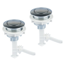 2 wasserspülknöpfe universal für spülkasten badzimmer wc zubehör