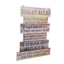 1St Hängendes Lustiges Holzschild Fürs Badezimmer Dekoratives