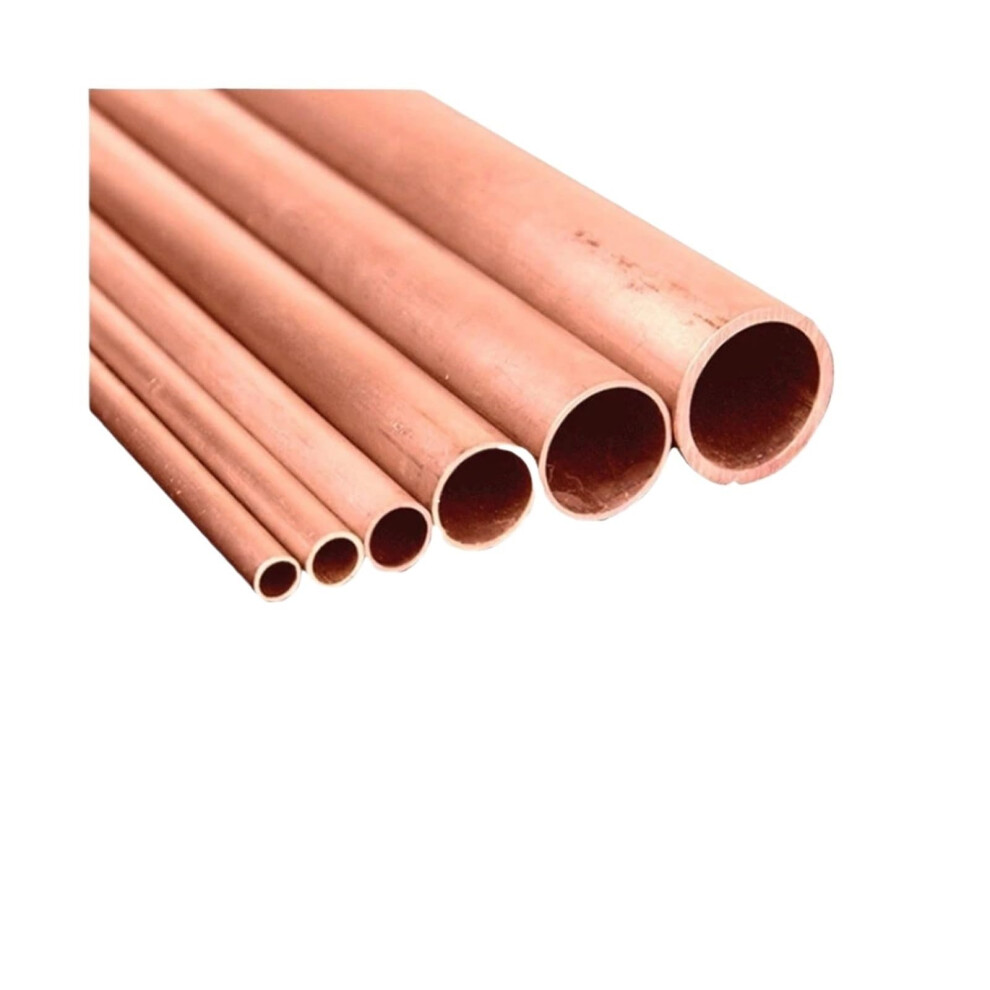 Hollow Capillary Brass Tube Round Diy Decorative Tube 500Mm Length Od 17Mm Id 15Mm 1 Piece 9354506440008