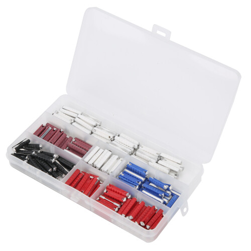 200PCS Torpedo Geformt Auto Sicherung Kit 5AMP 2