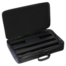 Effector Storage Pouch Zippered Gear Bag For Guitar Effects Black Portable Guitar Pedal Case