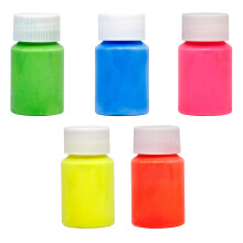 5 15 g leuchtfarbe – neonpigmente für bastelarbeiten, nägel, graffiti