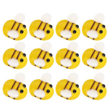 12 stücke wollfilz bienen, , kostüm diy zubehör, bastelbogen