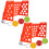 2 sets mini voetbalveld trainingsspeelgoed intelligentie 5