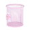Runder Desktopmüllbehälter Mini Stiftehalter Pink 1