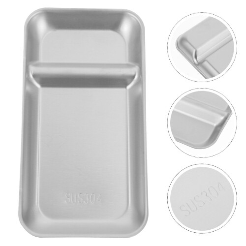 1 essensTablett mit fächern für und abendessen 1