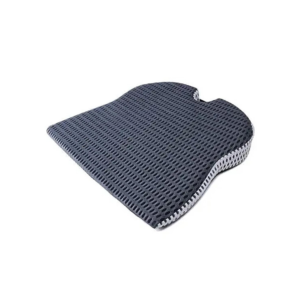 Car Seat Cushion Wedge Memory Foam Orthopedic Pain Relief Support For Car Driver Seat Office Chair Wheelchair Grey 9393856505104