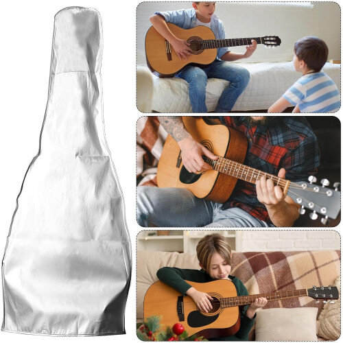 Guitar Cover Waterproof Instrument Protector With Zipper Sunproof Fabric For Most String Instruments 2