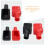 3Paia Guaina Batteria Gomma Coperture Protettive 11