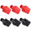 3Paia Guaina Batteria Gomma Coperture Protettive 4
