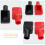 3Paia Guaina Batteria Gomma Coperture Protettive 10