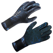 3MM Neoprene Wetsuit Gloves Unisex Blue Size M Anti-Slip Thermal For Diving Surfing Kayaking Scuba Snorkeling