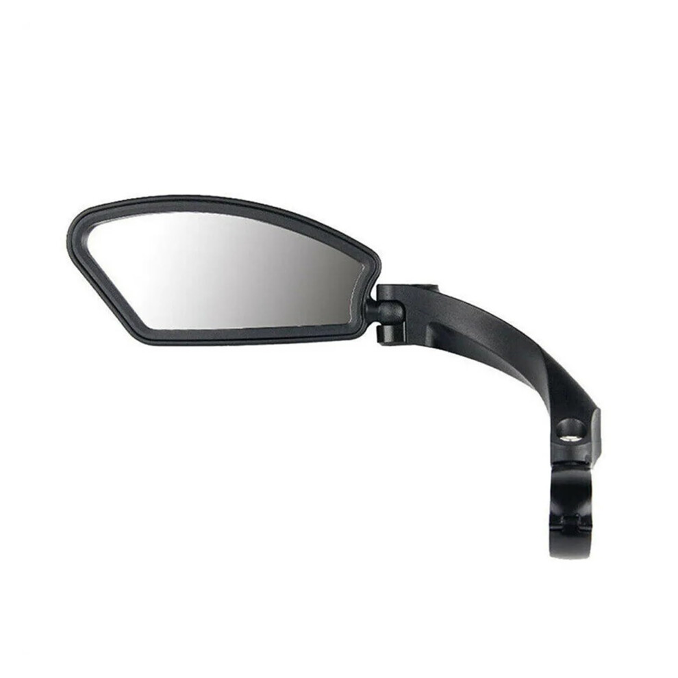 Left/Right Bicycle Rearview Mirrors Universal 22.2Mm Handlebar Adjustable Clip-On Black 9084446530698