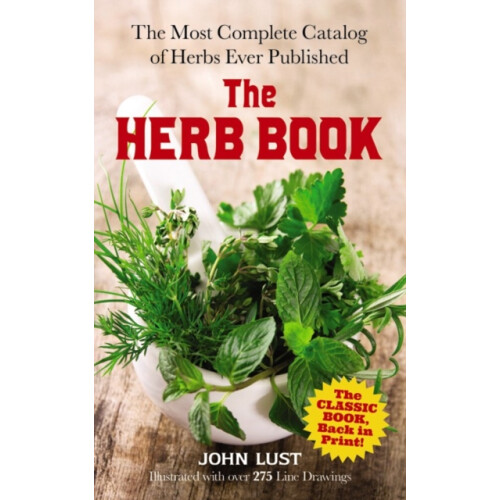 The Herb Book by John Lust Paperback Book