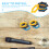 6 Stuks Microfoon Anti-Roll Ringen Van Rubber 10