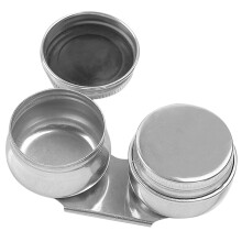 stainless steel oil palette cup large mouth with lid