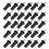 30Pcs Black PP and Iron Shutter Repair Pins Universal Telescopic Bolt 1