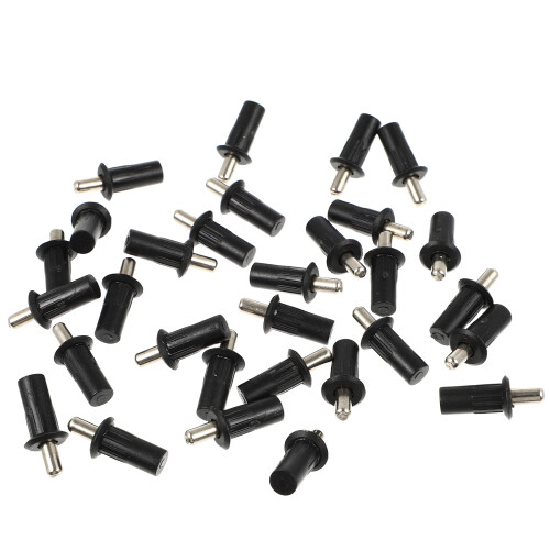 30Pcs Black PP and Iron Shutter Repair Pins Universal Telescopic Bolt 1