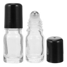 25Stk Transparente Glas Roll-on Flaschen Wiederverwendbar Für Duftöle