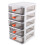 -schreibtischorganizer, tischablagebox mit schublade 8