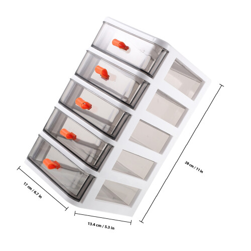 -schreibtischorganizer, tischablagebox mit schublade 1