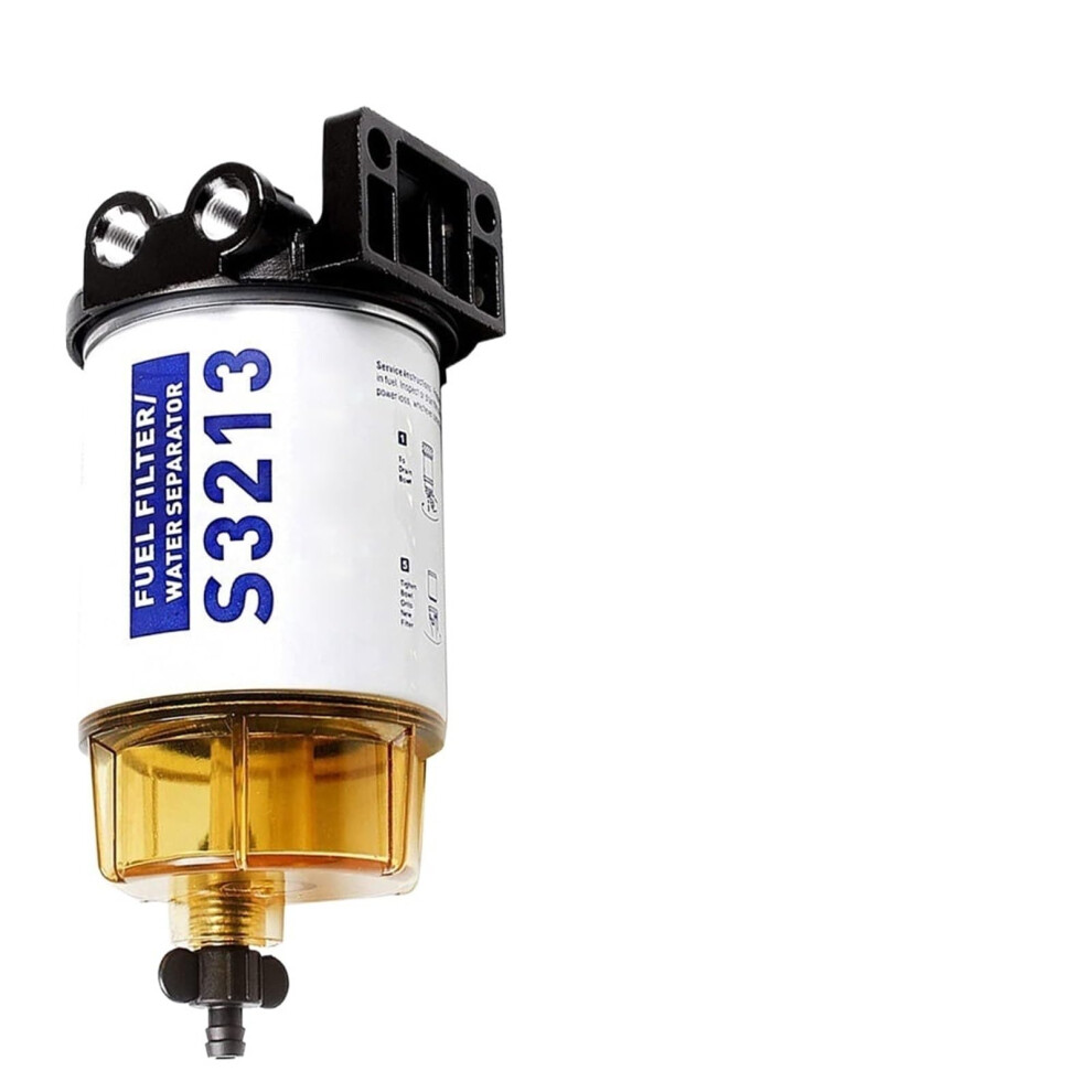 S3213 Fuel Filter Water Separator Assembly - Outboard Engine, Marine Fuel-Water Separator, Replacement For S3213 9016109545473