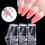10Stück Clip Kunststoff Maniküre 2