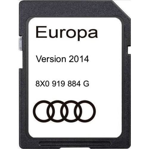 Audi A1 A6 A7 Q3 RMC Maps SD Card 8X0919884G ,2014