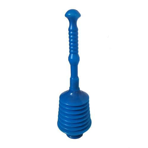1stk Ablasskolben Toilettenkolben Abfluss Blue