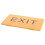 Neon Schild Wanddekoration Exit Blindenschrift 12,5 X 7,5 Cm 1