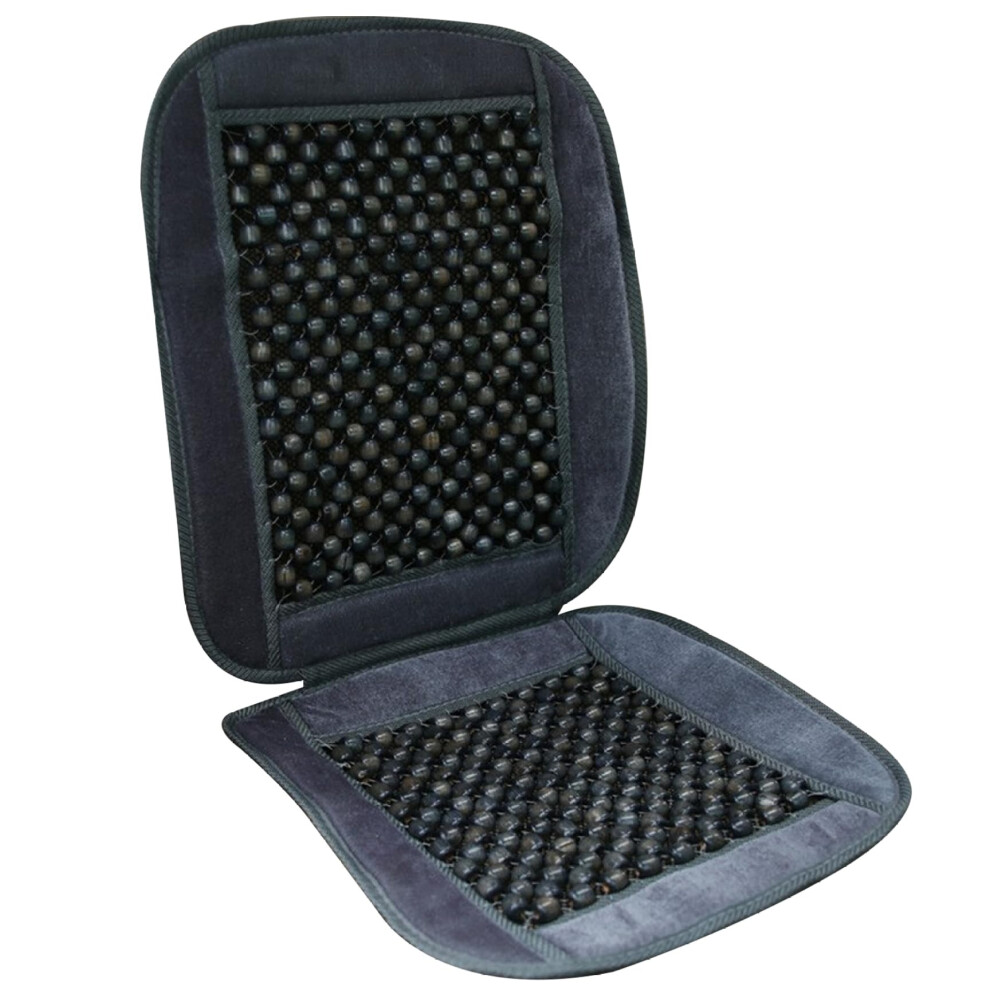 Beaded Seat Cover For Car, Breathable Massaging Beaded Car Seat Cushion, Cooling Car Seat Cover, Grey 9016109545527