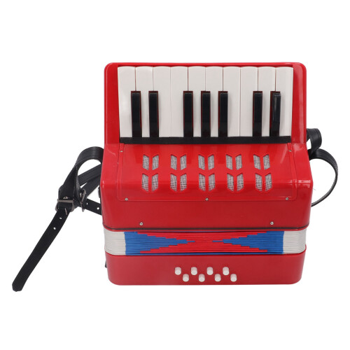 Pianoakkordeon, Einstiegsklasse, 17 Tasten, 8