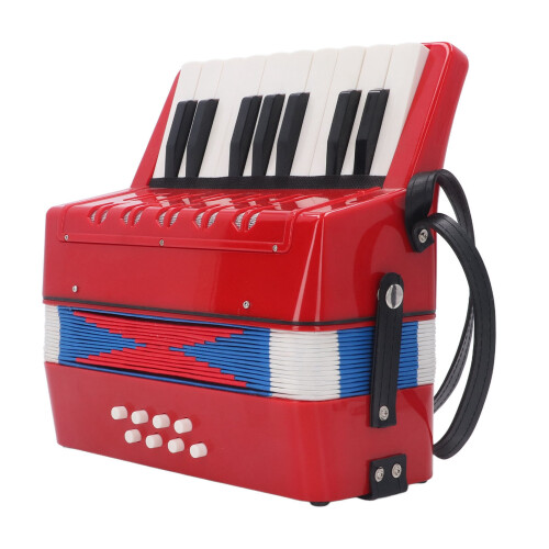 Pianoakkordeon, Einstiegsklasse, 17 Tasten, 8 1