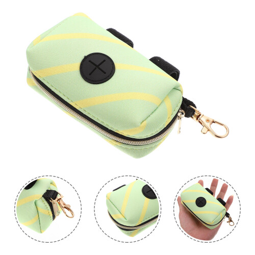 Doggie Poop Bag Holder Polyester Grün Sicher In Anwendung 1 1