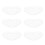 6Pièces Oreillers Menton Casque PP Transparent Compatible Ski Roller 1
