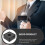 1St Professioneller Interview-Logo-Stand-Mikrofon-Schutz Schwarz 6