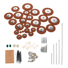 1Set Saxophone Repair Kit with Replacement Pads Corks Screws for Tenor